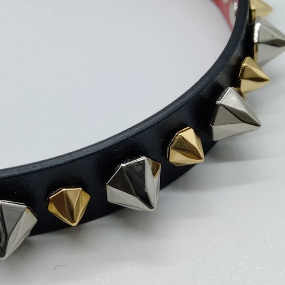 Christian Louboutin Bracelet Black Reds 300-081425 - Picture 4 of 9